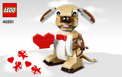 Valentines Cupid Dog image 3