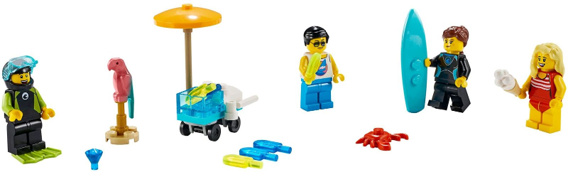 Summer Celebration Minifigure Set image 3