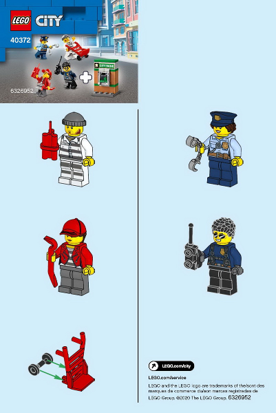 Police Minifigure Accessory Set image 2