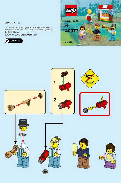 Fairground Minifigure Accessory Set image 2
