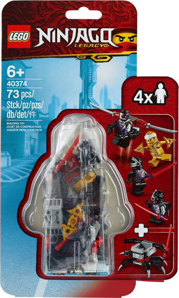 Golden Zane Minifigure Accessory Set image 2