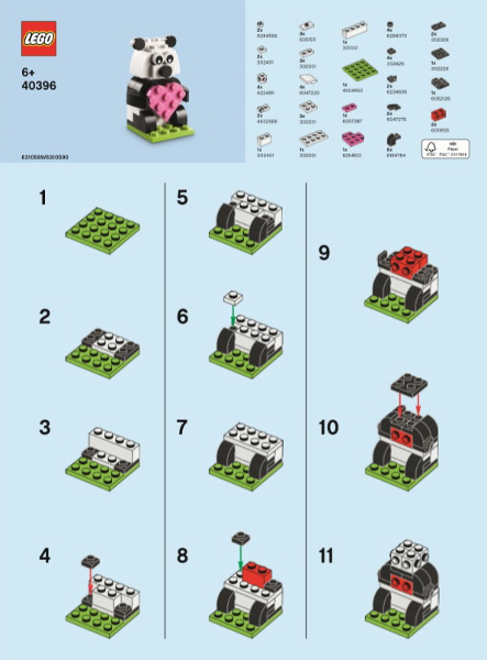 Valentine Panda