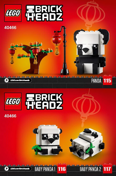 Chinese New Year Pandas image 3