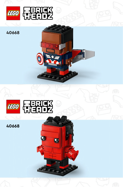 Captain America & Red Hulk Figures image 3