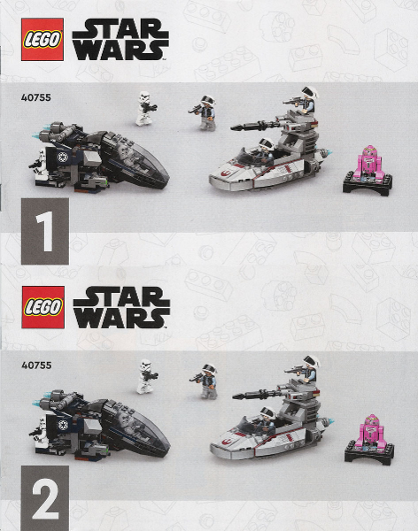 Imperial Dropship vs. Rebel Scout Speeder image 2