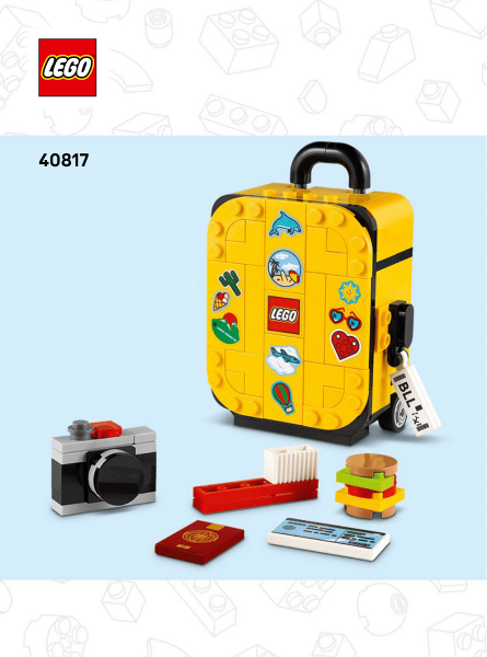 Yellow Travel Suitcase image 2