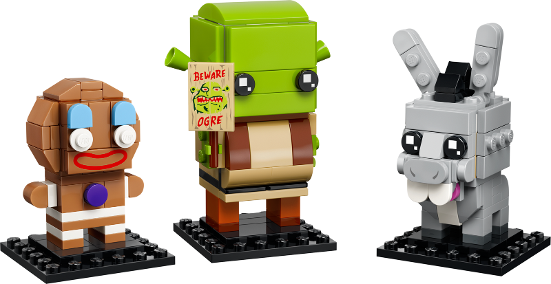 Shrek, Donkey & Gingy Figures image 3