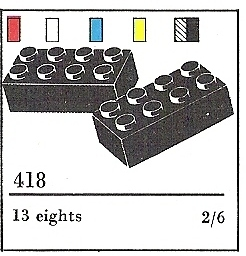 2 x 4 Bricks (The Building Toy) image 2