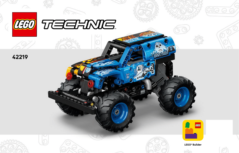 Monster Jam Grave Digger Fire and Ice image 2