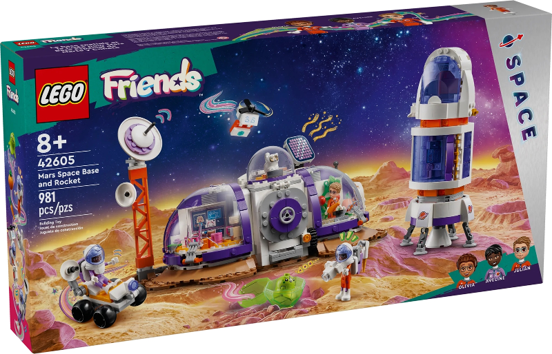 Mars Space Base and Rocket image 2
