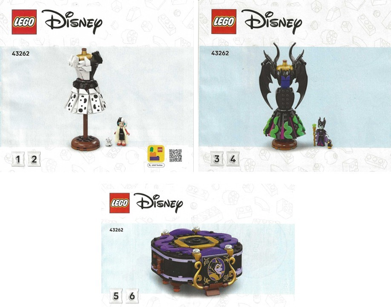 Maleficent's and Cruella de Vil's Dresses
