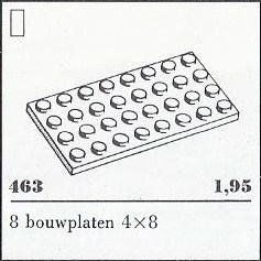 4 x 8 Plates, White image 2