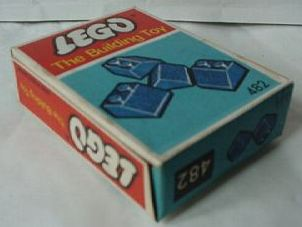 Slopes and Slopes Double 2 x 2, Blue (The Building Toy) image 2