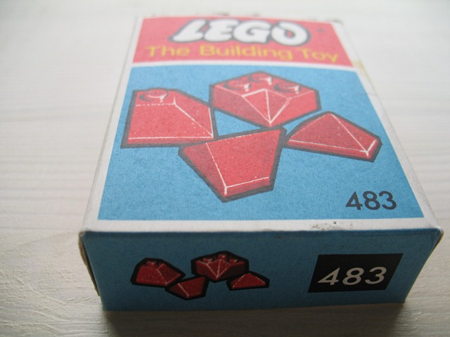 Angle, Valley and Corner Slopes, Red (The Building Toy)