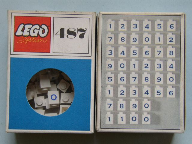1 x 1 Bricks with Numbers (System) image 2