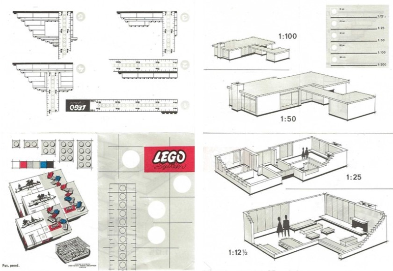 1 x 1 and 1 x 2 Plates (architectural hobby und modelbau version) image 3