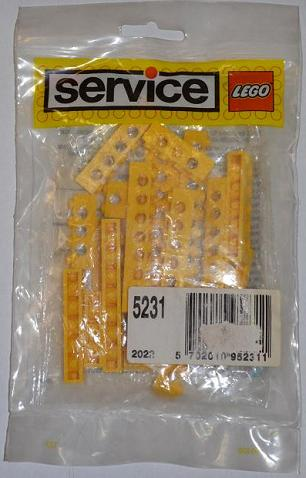 TECHNIC Beams and Plates [Yellow]