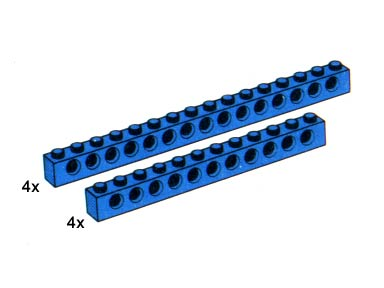 TECHNIC Beams [Blue]