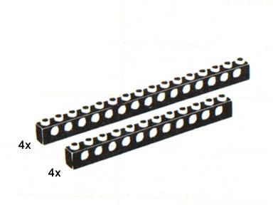 TECHNIC Beams {black}