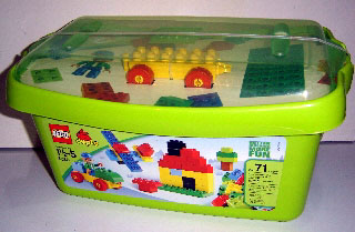 Large Brick Box - Green Plate