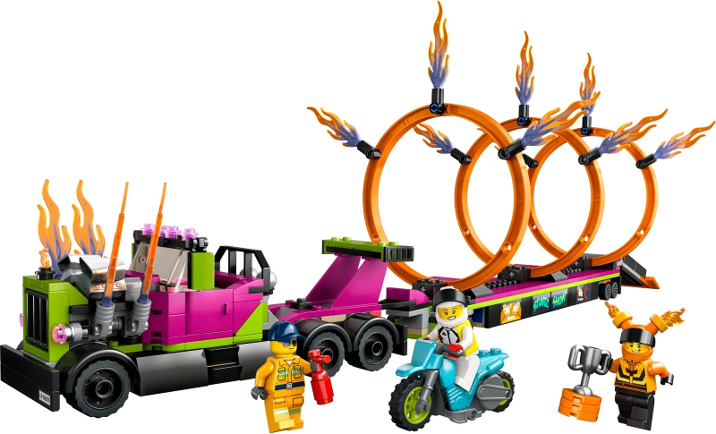 Stunt Truck & Ring of Fire Challenge image 2