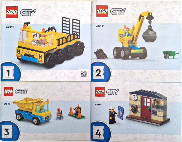 Construction Trucks and Wrecking Ball Crane image 2