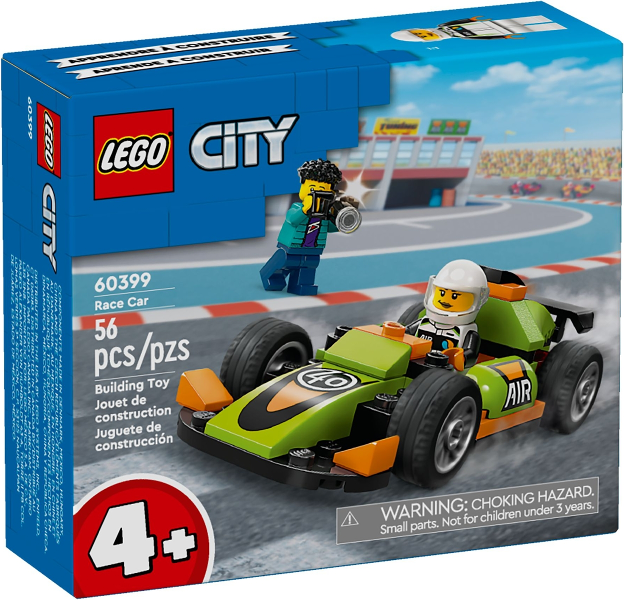 Green Race Car image 2