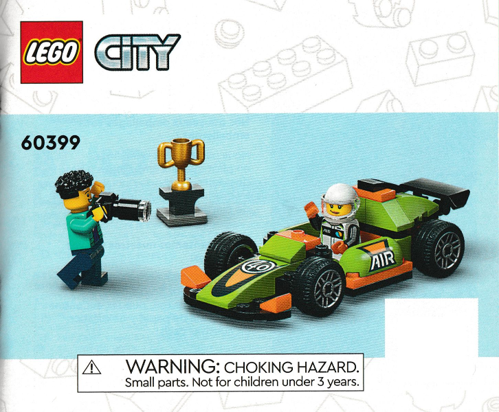 Green Race Car