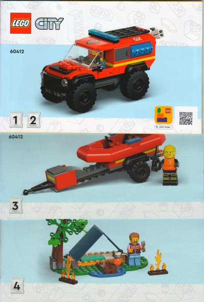 4x4 Fire Engine with Rescue Boat image 3