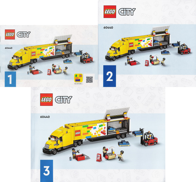 Yellow Delivery Truck image 2