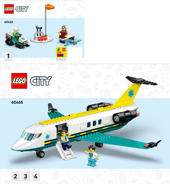 Emergency Air Ambulance Airplane image 3