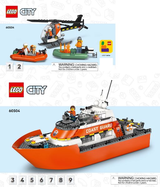 Coast Guard Rescue Boat & Helicopter image 3