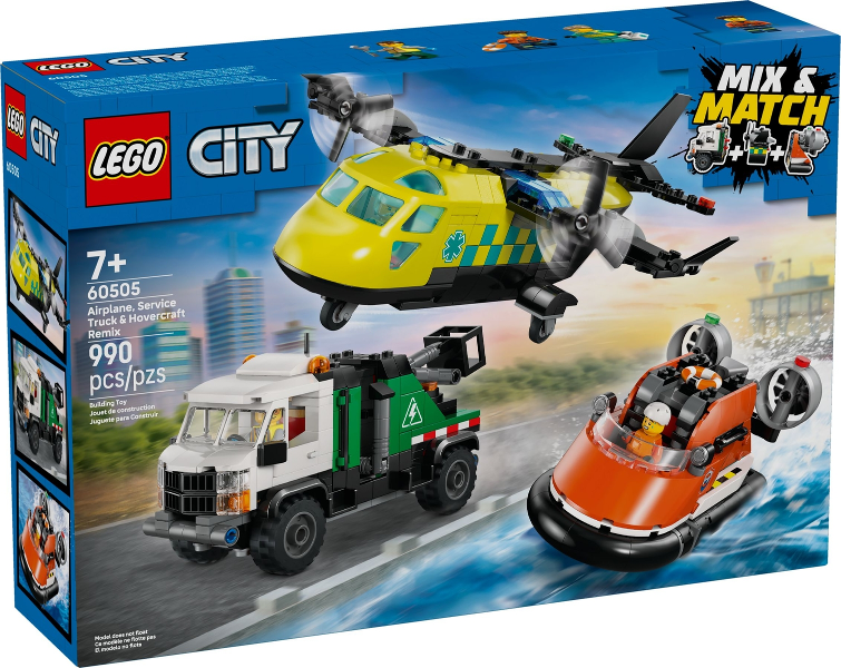 Airplane, Service Truck & Hovercraft Remix image 2