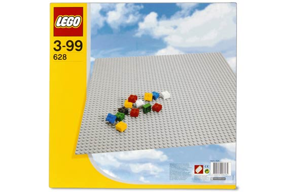 X-Large Gray Baseplate (Lt Bluish Gray) image 2