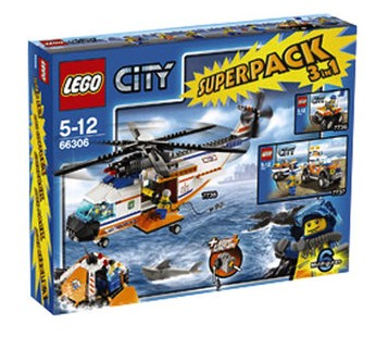 City Coast Guard Super Pack 3 in 1