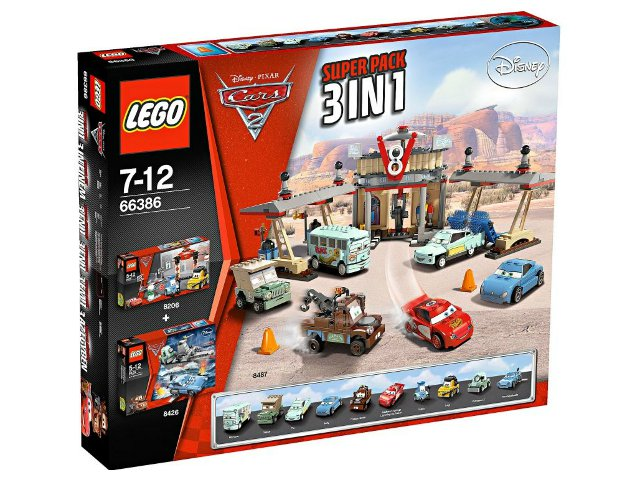 Cars 2 Super Pack 3 in 1