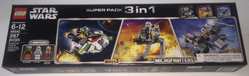 Star Wars Microfighters Super Pack 3 in 1