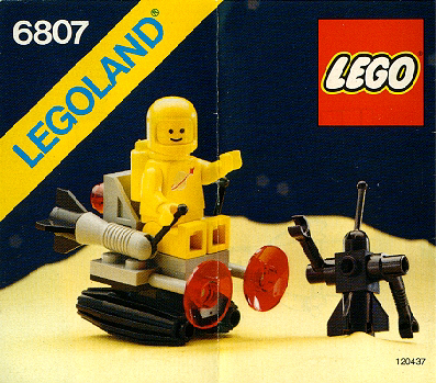 Space Sledge with Astronaut and Robot image 2