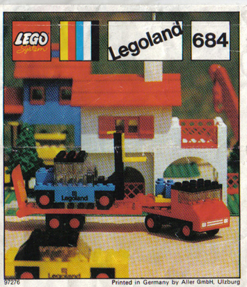 Low-Loader with Fork Lift Truck image 2