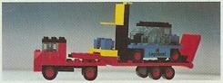 Low-Loader with Fork Lift Truck image 3