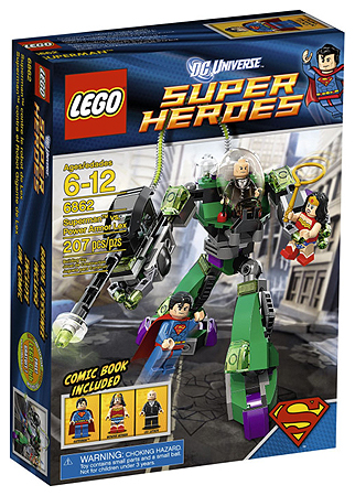 Superman vs Power Armor Lex image 3