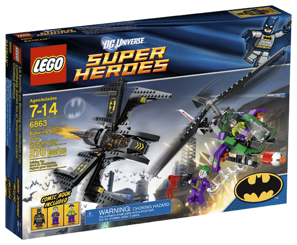 Batwing Battle Over Gotham City