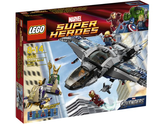 Quinjet Aerial Battle
