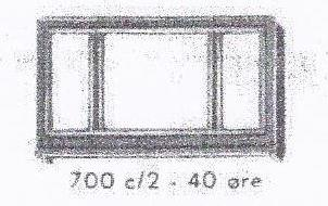 Individual 1 x 6 x 3 3-Pane Window (with glass)