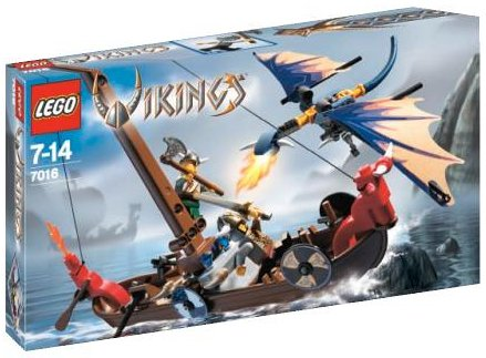 Viking Boat against the Wyvern Dragon image 3