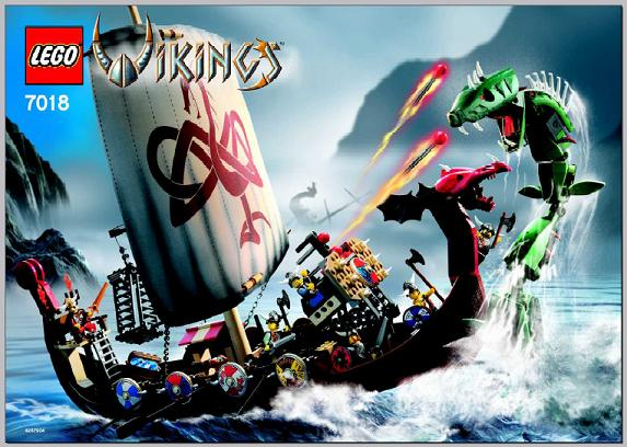 Viking Ship challenges the Midgard Serpent