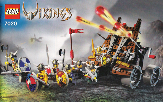 Army of Vikings with Heavy Artillery Wagon image 3