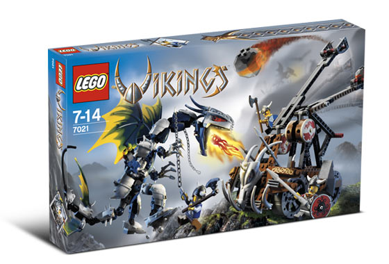 Viking Double Catapult versus the Armored Ofnir Dragon image 2