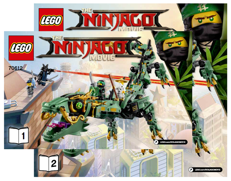 Green Ninja Mech Dragon image 2