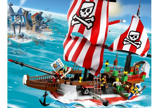 Captain Redbeard's Pirate Ship - Limited Edition with Motor